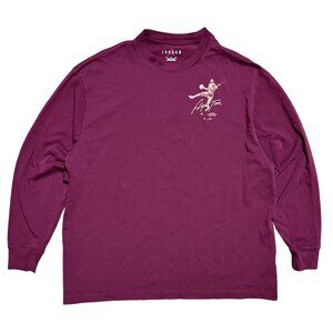 Air Jordan Flight Tour Cruising Altitude Paris Long Sleeve Shirt, Men's XL